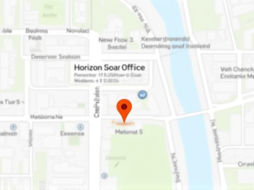 Map showing the location of the Horizon Soar office in Melbourne