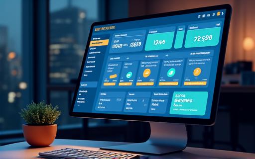 Dashboard showing airline loyalty program points and rewards